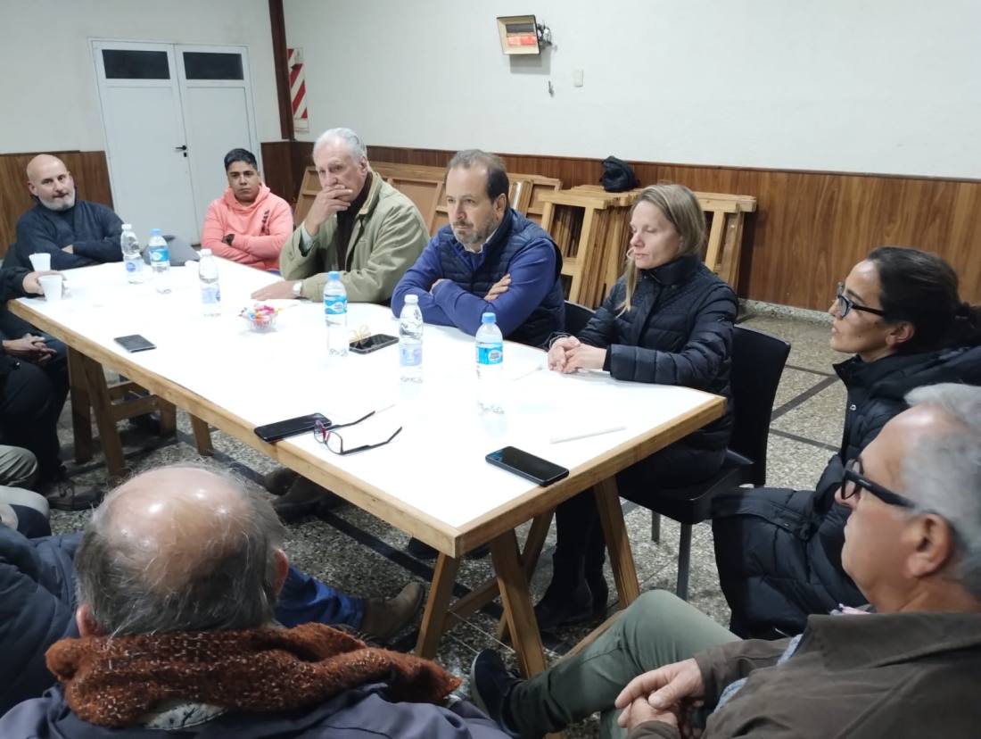 Ricciardelli con el campo