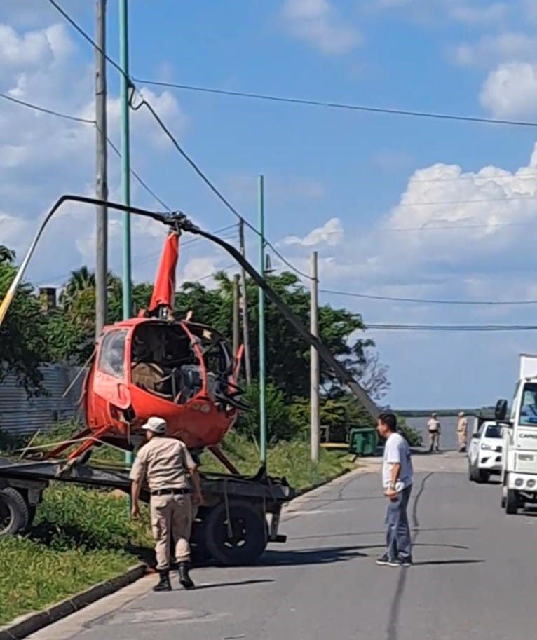 helicoptero siniestrado