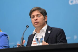 El gobernador Axel Kicillof se refirió a la planta de GNL que irá a Rio Negro