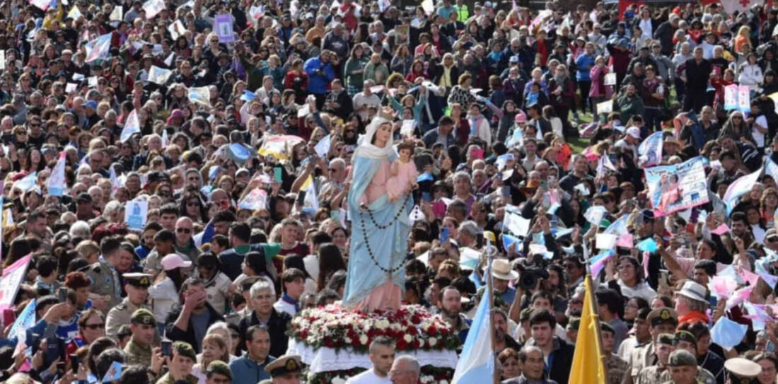 Procesión a la Virgen de San Nicolás