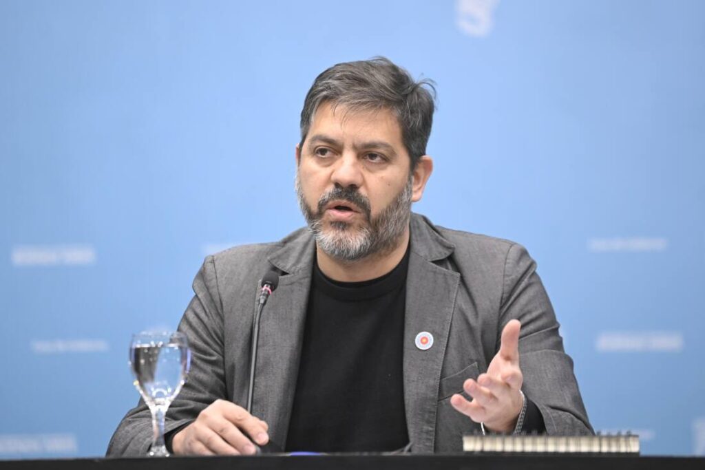 Ministro de Gobierno bonaerense, Carlos Bianco.