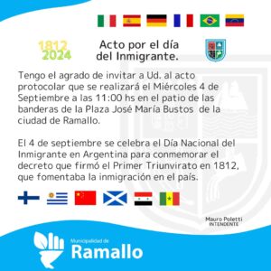 Acto Día del Inmigrante.