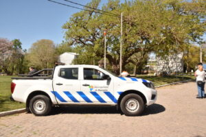 La camioneta será destinada para los trabajos de fumigación contra los mosquitos. 