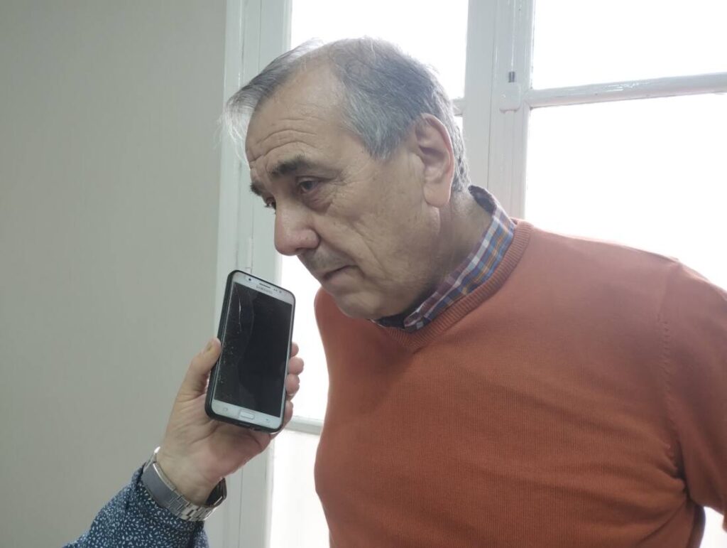 Secretario administrativo del gremio del papel, Sergio Donelli.