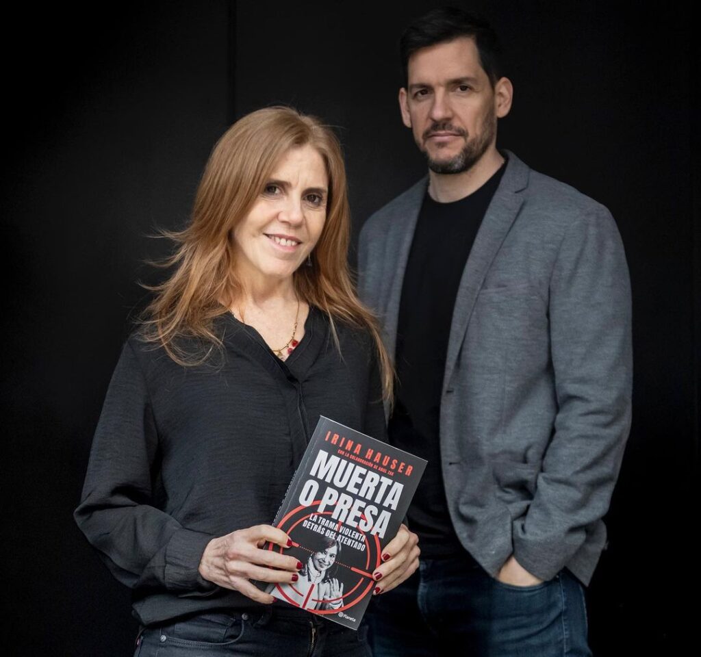 Irina Hauser y Ariel Zak presentan el libro "Muerta o Presa"