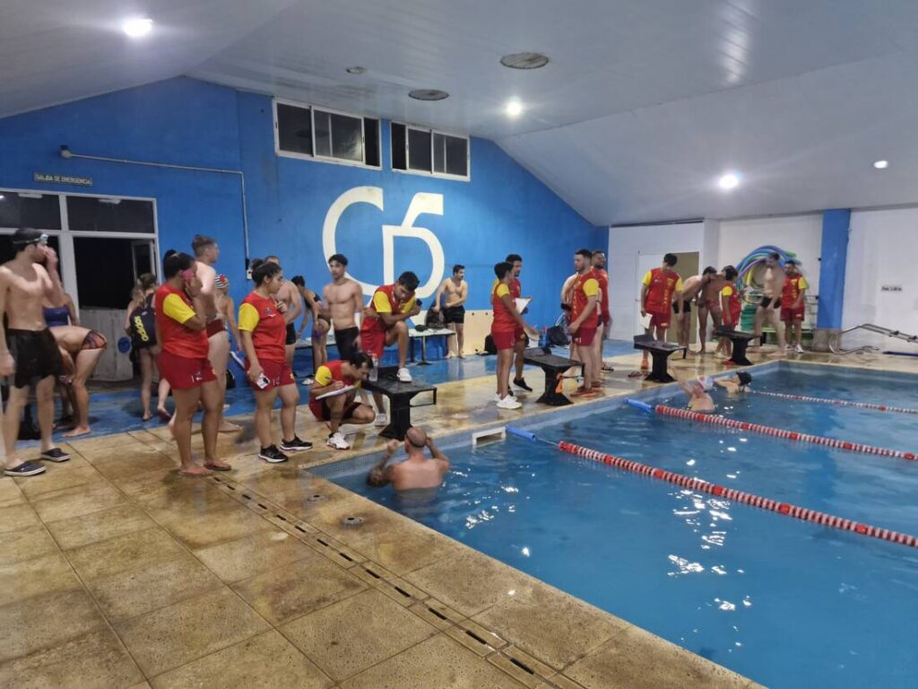 La prueba de Guardavidas se realizó en Ramallo,