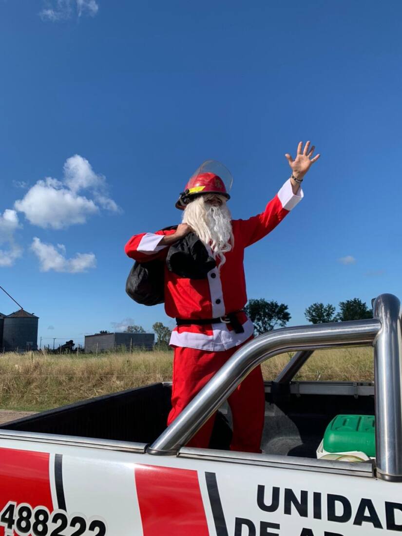 papa noel bomberos 1