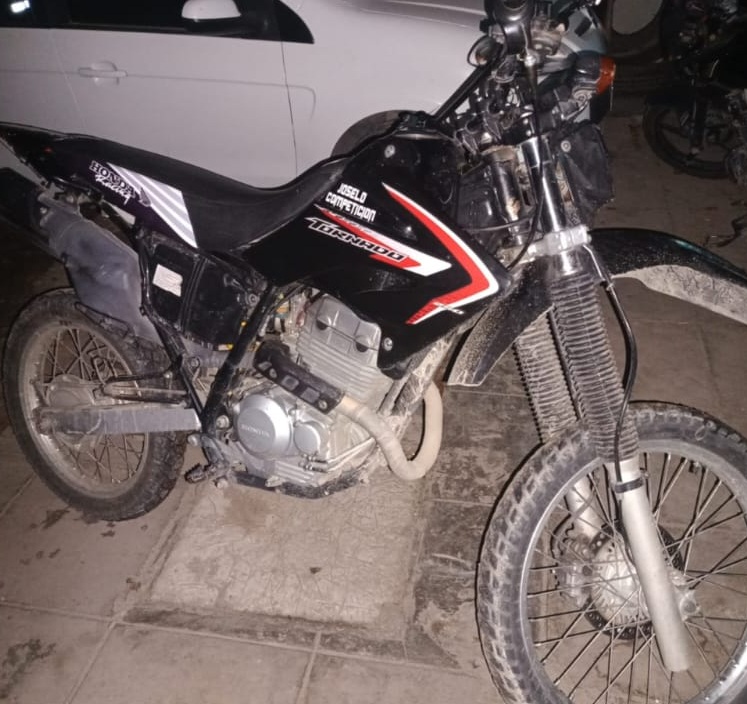 moto secuestro