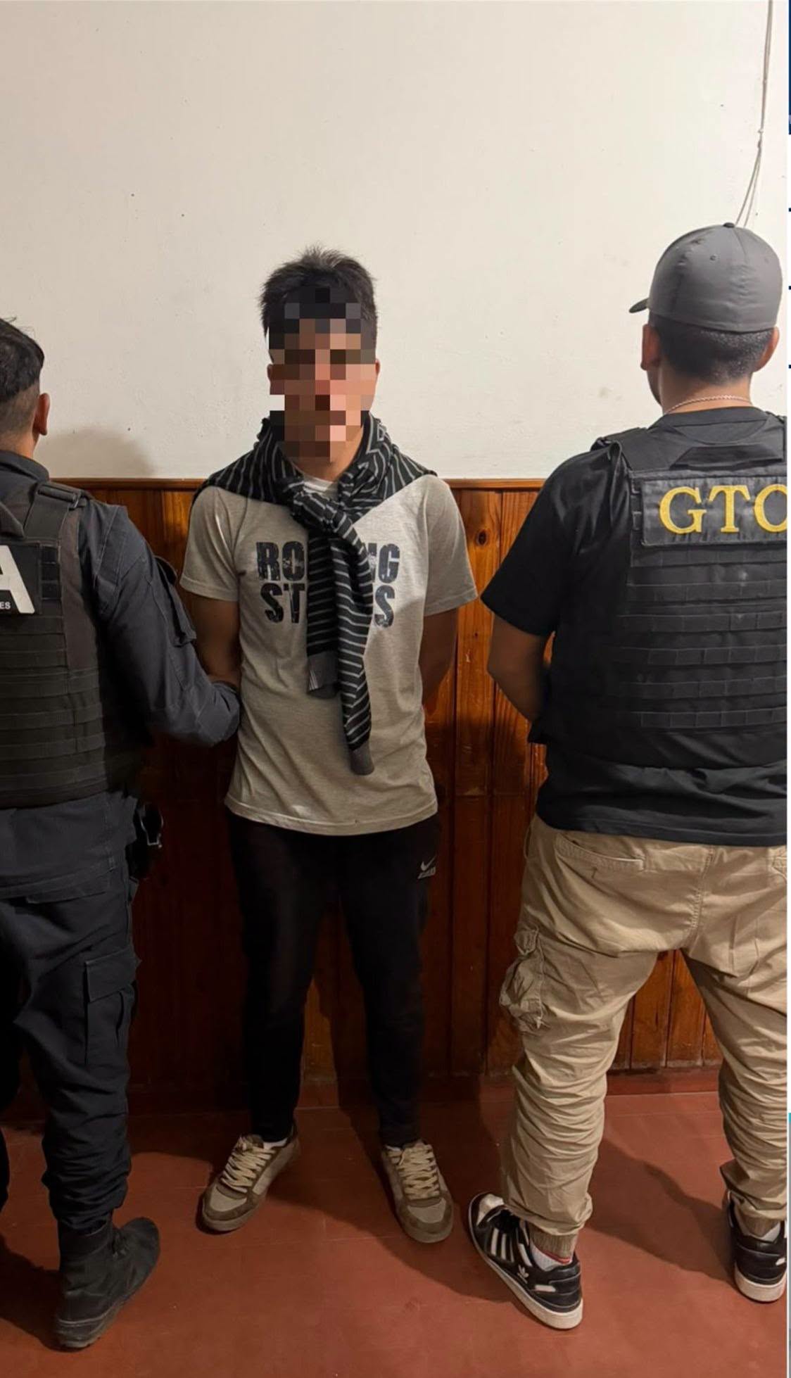 detenido robo